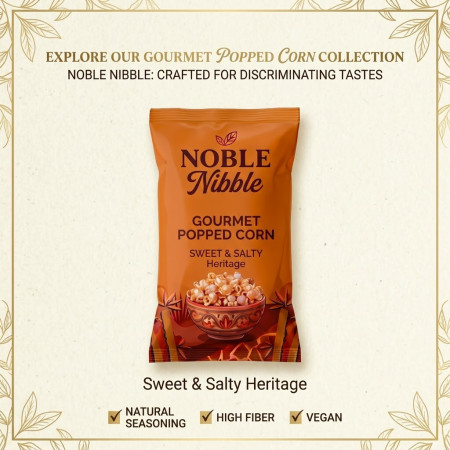 Noble Nibble Gourmet Popped Corn - Sweet & Salty Heritage (Case of 24 x 30g)