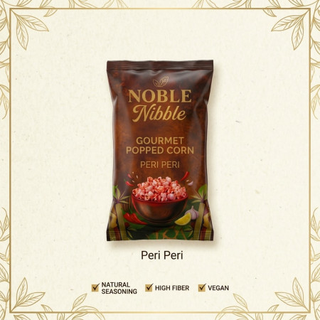 Noble Nibble Gourmet Popped Corn - Peri Peri (Case of 24 x 30g)